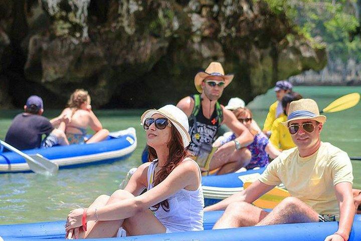 Isla James Bond en Barco de cola larga : Piragüismo en el mar & Vistas a la isla