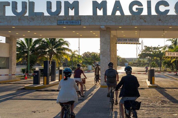 Tulum Bike Tour - Ruines Mayas & Tacos + option Cenote Swim