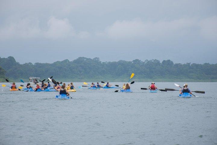 Kajaktour auf dem Arenalsee