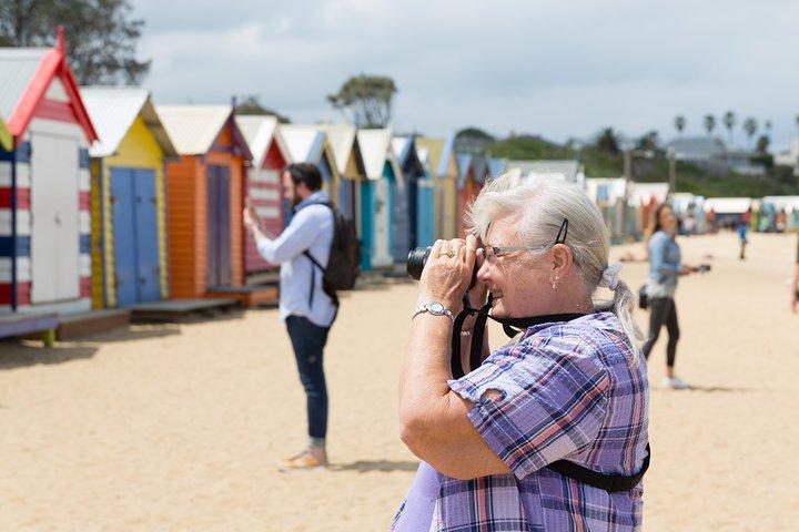 Small-Group Melbourne Sightseeing Tour with Beach Boxes