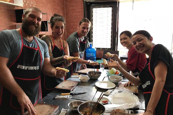 5 traditionele gerechten Hanoi kookcursus met marktreis