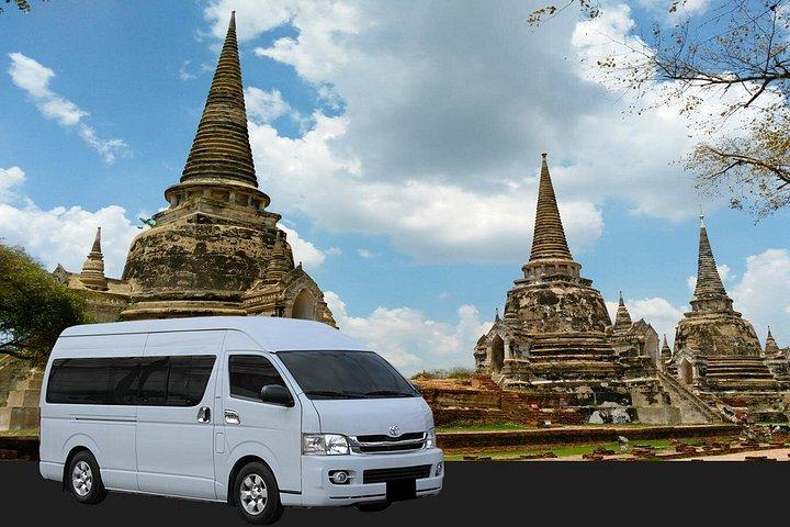 2 Días Privados desde BKK: Mercado Flotante - Kanchanaburi-Ayutthaya