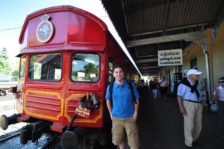 Billets de train Colombo - Kandy (places réservées)