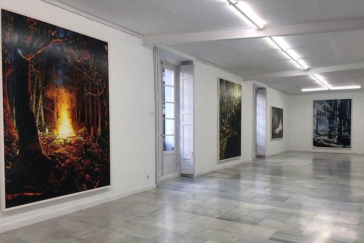 Galerías de arte ocultas y estudio de artista en Madrid