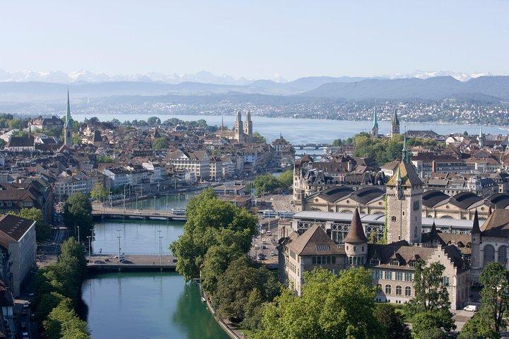 Stadstour door Zürich met audiocommentaar
