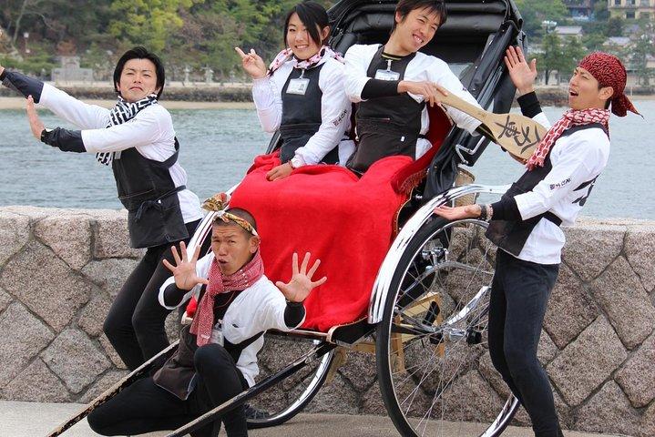 Privat Miyajima Rickshaw-tur inklusive Itsukushima-helligdommen
