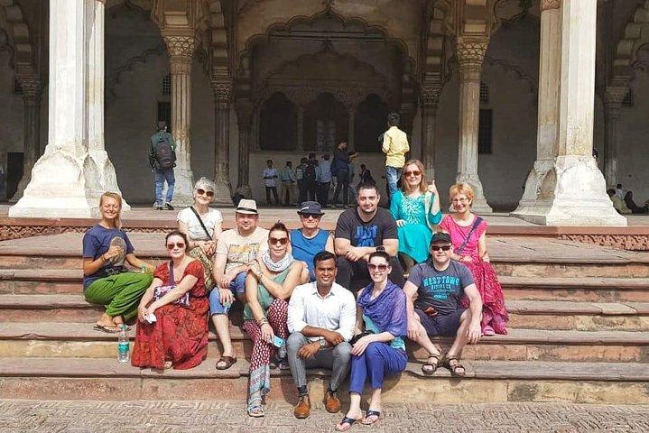 Excursion d'une journée de luxe au Taj Mahal et à Agra au départ de Delhi. Visite privée du Maharaja.