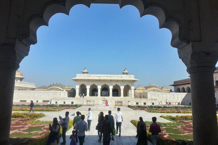 Excursion d'une journée de luxe au Taj Mahal et à Agra au départ de Delhi. Visite privée du Maharaja.
