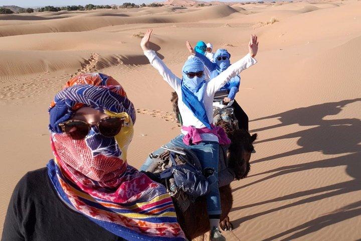 Grupo - Tour de 1 noche por el desierto desde Fez a Marrakech o de regreso a Fez