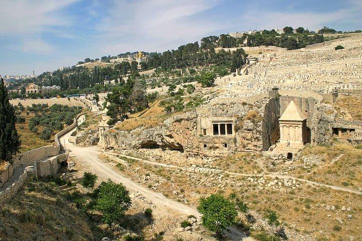 Monte do templo de Jerusalém e cúpula da rocha de Tel Aviv
