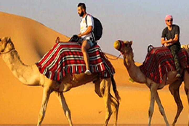 Sunset Desert Safari Trip di ATV Quad