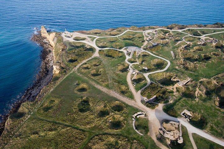 Pointe du Hoc, Omaha Beach, American Cemetery - Viaje de un día de París a Normandía