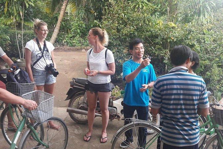 サイゴン発：田舎のサイクリングを楽しむ観光地化されていないメコンデルタ