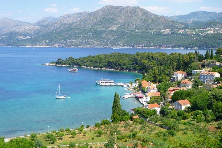 Île de Kolocep randonnée et natation excursion d'une journée complète au départ de Dubrovnik