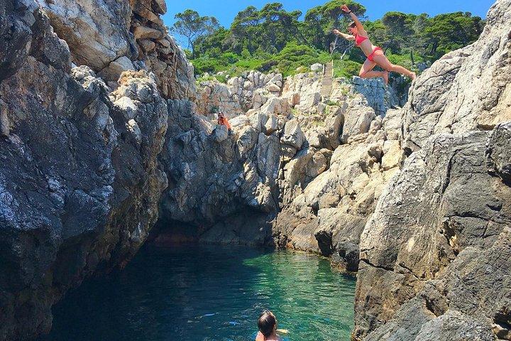 Île de Kolocep randonnée et natation excursion d'une journée complète au départ de Dubrovnik