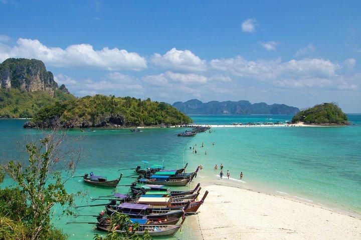 4 Islands Full-day Tour vanuit Krabi met Tub, Chicken, Poda Island en Phra Nang