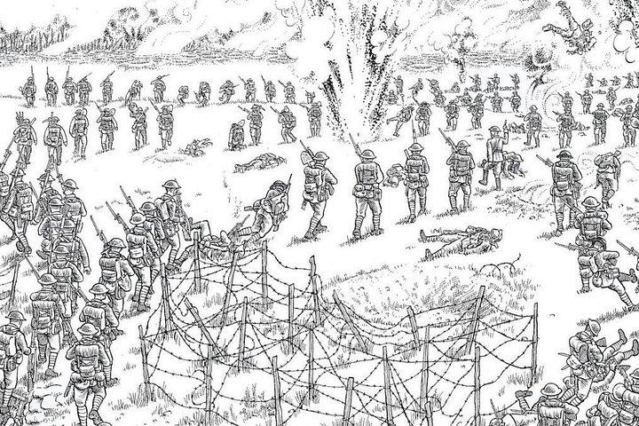 WW1 Somme Battlefields - バンに乗ってパリからのプライベート ツアー (2 人)
