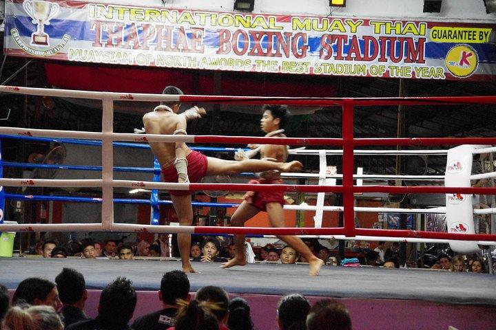 Chiang Mai Muay Thai Boxing Live al Thapae Stadium