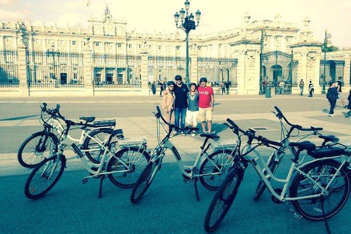 Madrid elcykel solnedgangstur
