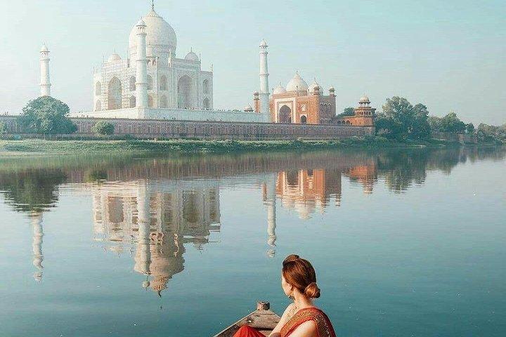 Delhi: En dagstur i Taj Mahal, Agra Fort med Fatehpursikri