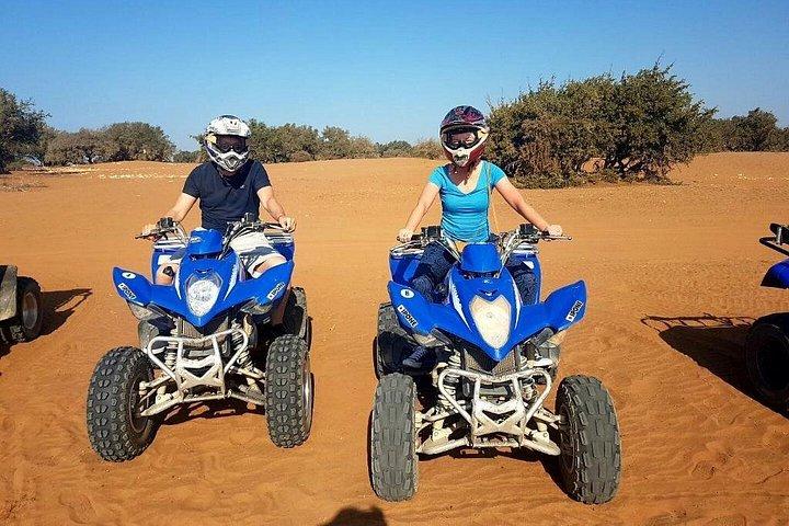 Quad Biking Half Day And Camel Ride In Sunset