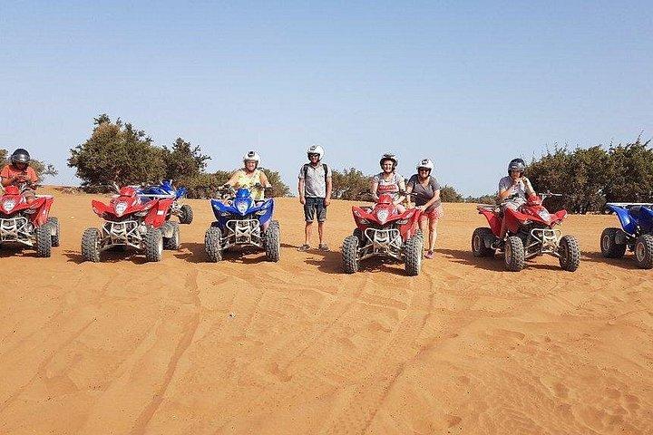 Quad Biking Half Day And Camel Ride In Sunset