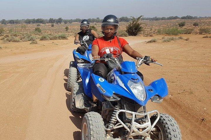 Quad Biking Half Day And Camel Ride In Sunset