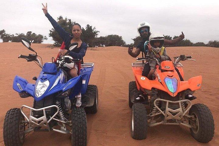 Quad Biking Half Day And Camel Ride In Sunset