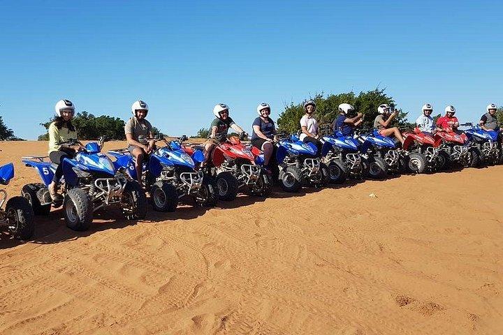 Quad Biking Half Day And Camel Ride In Sunset