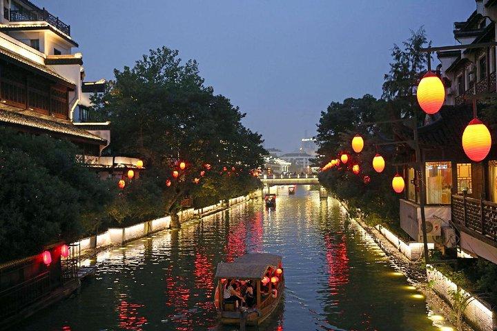 夜の南京：本格的な食事体験がある青hu江クルーズ