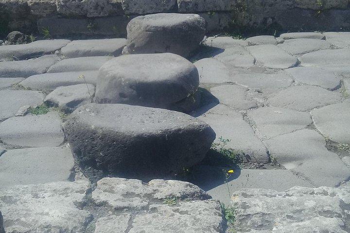 ナポリ駅から2駅で乗り換え（Herculaneum＆Pompeii）