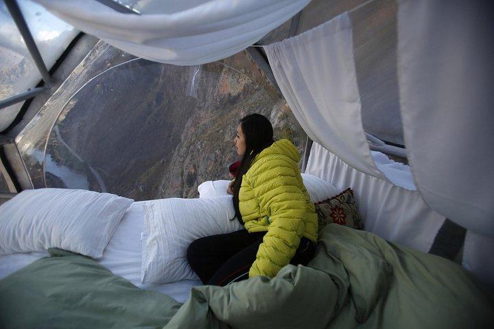 Overnight at Skylodge with Via Ferrata and Zip Line from Cusco
