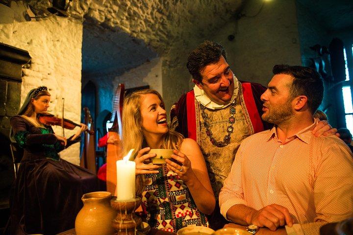 Ticket voor middeleeuws banket bij Bunratty Castle