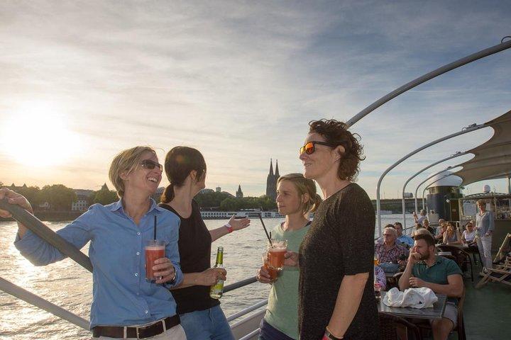 Köln Rhen 1-timmes sightseeingkryssning