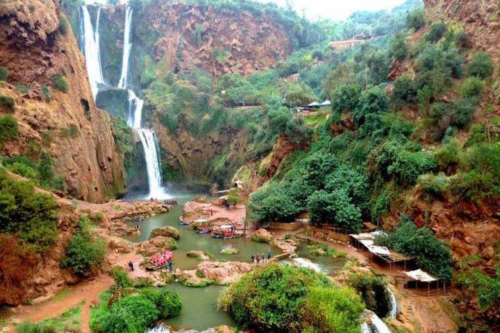 マラケシュからのOuzoud Waterfalls Private Day Trip