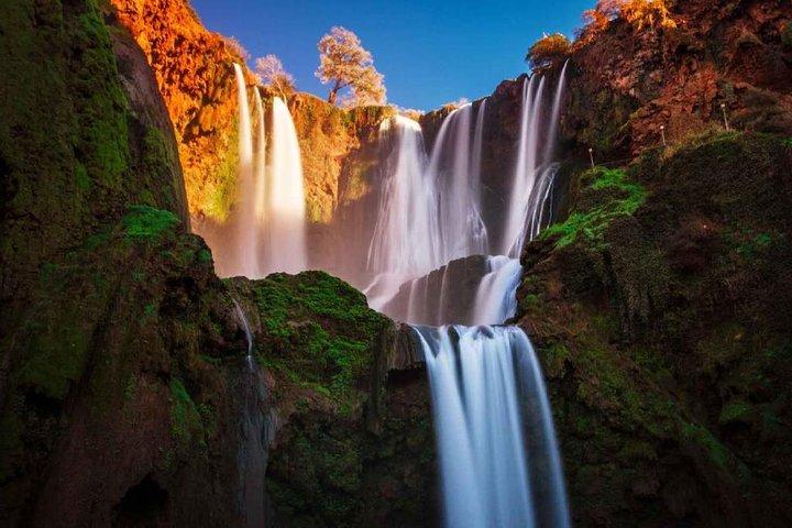 マラケシュからのOuzoud Waterfalls Private Day Trip