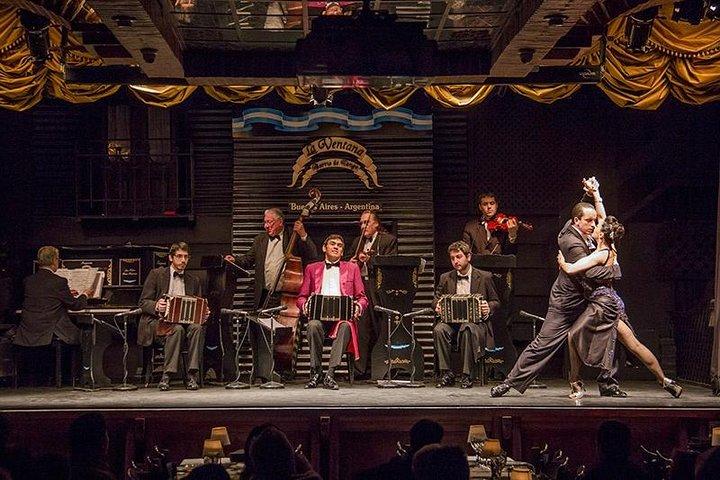 Show de Tango La Ventana com Jantar Opcional em Buenos Aires