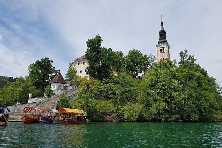 Excursion d'une demi-journée au lac de Bled au départ de Ljubljana