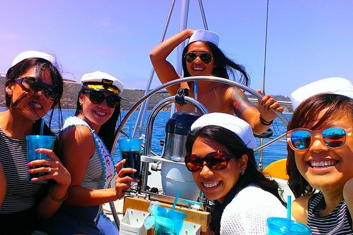 Bachelorette Sailing Party sur la baie de San Diego jusqu'à 6 invités