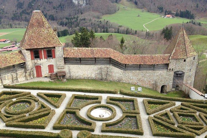 Private Gruyères Tour Including Cheese and Chocolate Factory Visit from Montreux