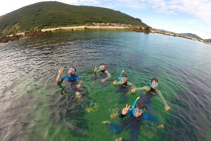 Route de Kayak + Snorkel en Cantabrie