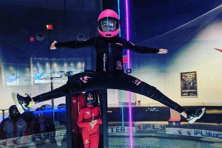 アトランタ インドア スカイダイビング エクスペリエンス (2 回のフライトと個人証明書付き)