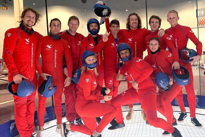 Paramus Indoor Skydiving-ervaring met 2 vluchten en persoonlijk certificaat