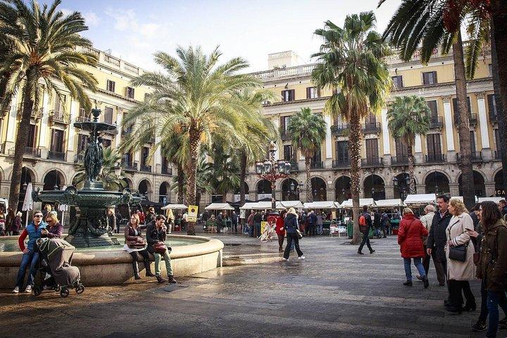 Barcelonas gamla stadsdel och gotiska kvarteren Liten grupptur