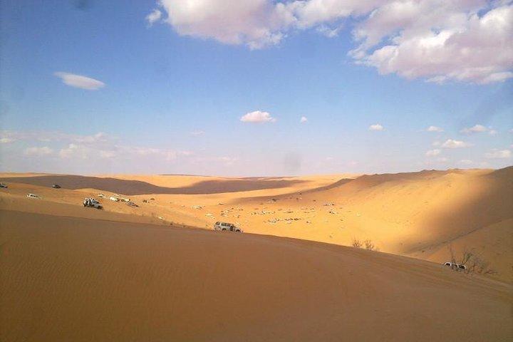 Desert Dune Bashing, Camel Ride, Sandboarding & Mar Interior.
