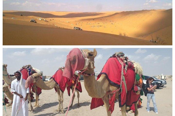 Desert Dune Bashing, Camel Ride, Sandboarding & Mar Interior.