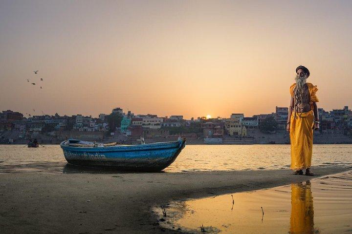 Varanasi bytur med bådtur