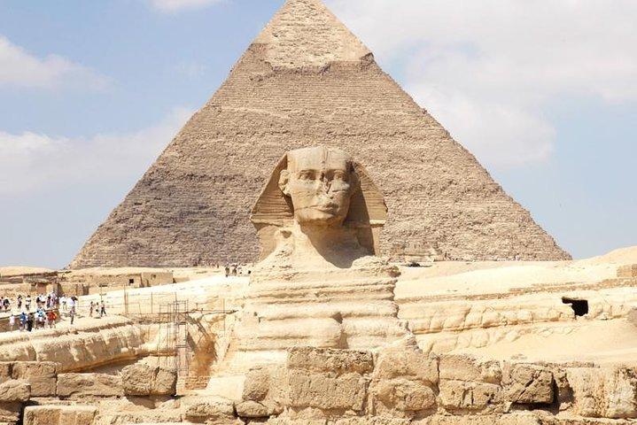 Dagstur til Giza-pyramiderne & Egyptisk Museum & Citadel & Koptisk Cairo og Bazaar