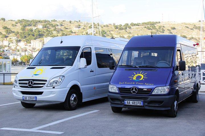 Transferts quotidiens de Saranda et Tirana