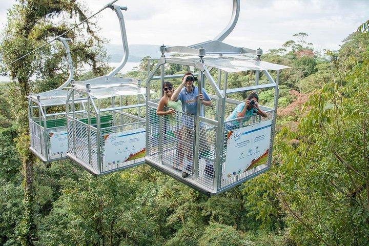 Sky Tram, Sky Trek e Sky Walk da Arenal